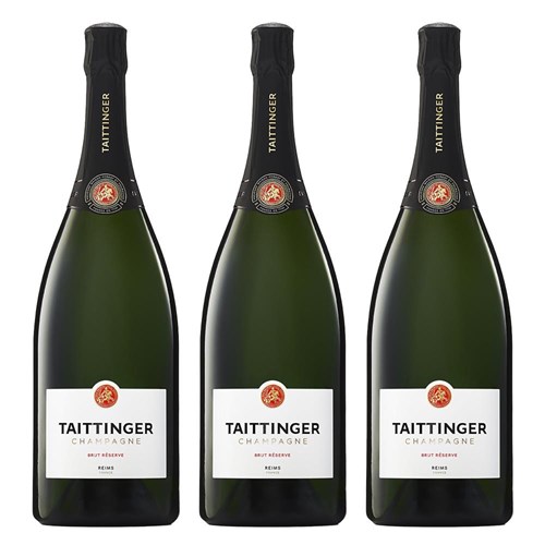 Magnum of Taittinger Brut Champagne 150cl Case of 3